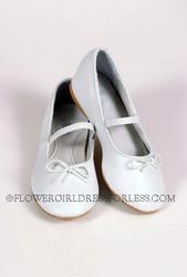 Fancy Ballet Shoe (for baby and toddler) WHITE
