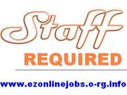 FULL & PART TIME STAFF REQUIRED