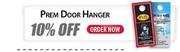 Premium Door hangers Printing Services (10% Off)