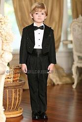 Boys Suit Tails Tuxedo- Style 4001 Pleated
