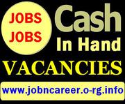 CASH IN HAND Vacancies (Staff Required)