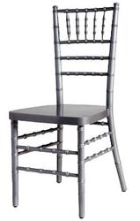 Silver Resin Chiavari Chair - Larry Hoffman