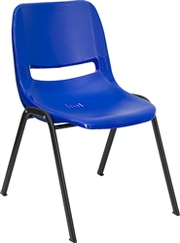 Folding Chairs and Tables Larry - Blue Stacking Chair