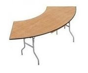 Folding-Chairs-Tables-Discount.com - Half Moon Plywood Folding Table
