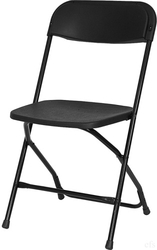 Black Poly Folding Chair Offers by Folding Chairs Tables Larry