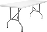 30 x 72 Inch Plastic Commercial Table Present by Larry Hoffman