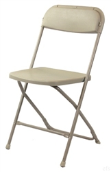 Buy Biege Poly Folding Chairs with Larry