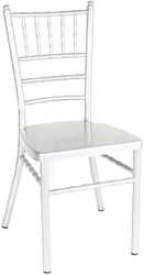 Get Silver Aluminum Chiavari Chairs with Larry Hoffman