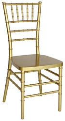 Get the Most Glorious Gold Resin Chiavari Chair of Larry Hoffman