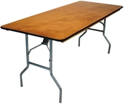 Discount Wholesale Banquet Plywood Folding Table