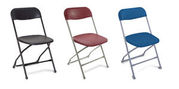 Get Free Shipped Plastic Folding Chairs by Larry Hoffman