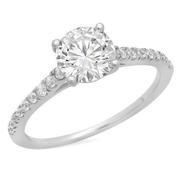 cheap diamond engagement rings by by Dazzlingrock