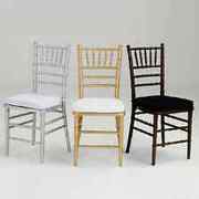 Wholesale Prices Resin Chiavari Chairs with Free Cushion