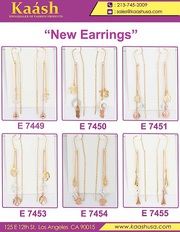 Stylish Design Long Hanging Earrings For women & Girls