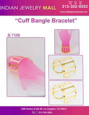 Cuff Bangle Bracelets-Indian Jewelry Mall