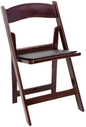Mahogany Resin Foldng Chair - Larry Hoffman Chair