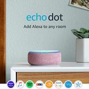 Echo Dot (3rd Gen) - Smart speaker with Alexa - Plum