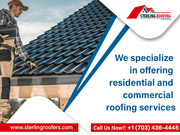 Call Sterling Roofers Virginia for a hassle-free work