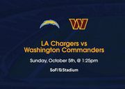2025 LA Chargers vs Washington Commanders